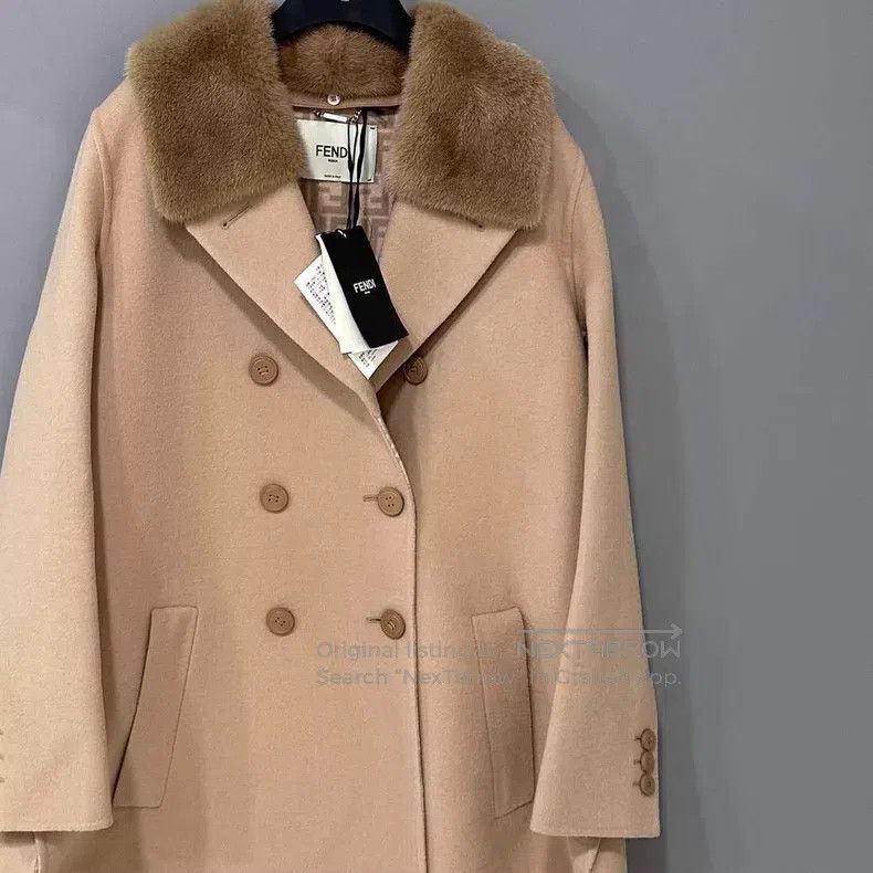 Fendi Fendi Monogrammed Mink Fur Coats Size XS / US 0-2 / IT 36-38 - 2 Thumbnail