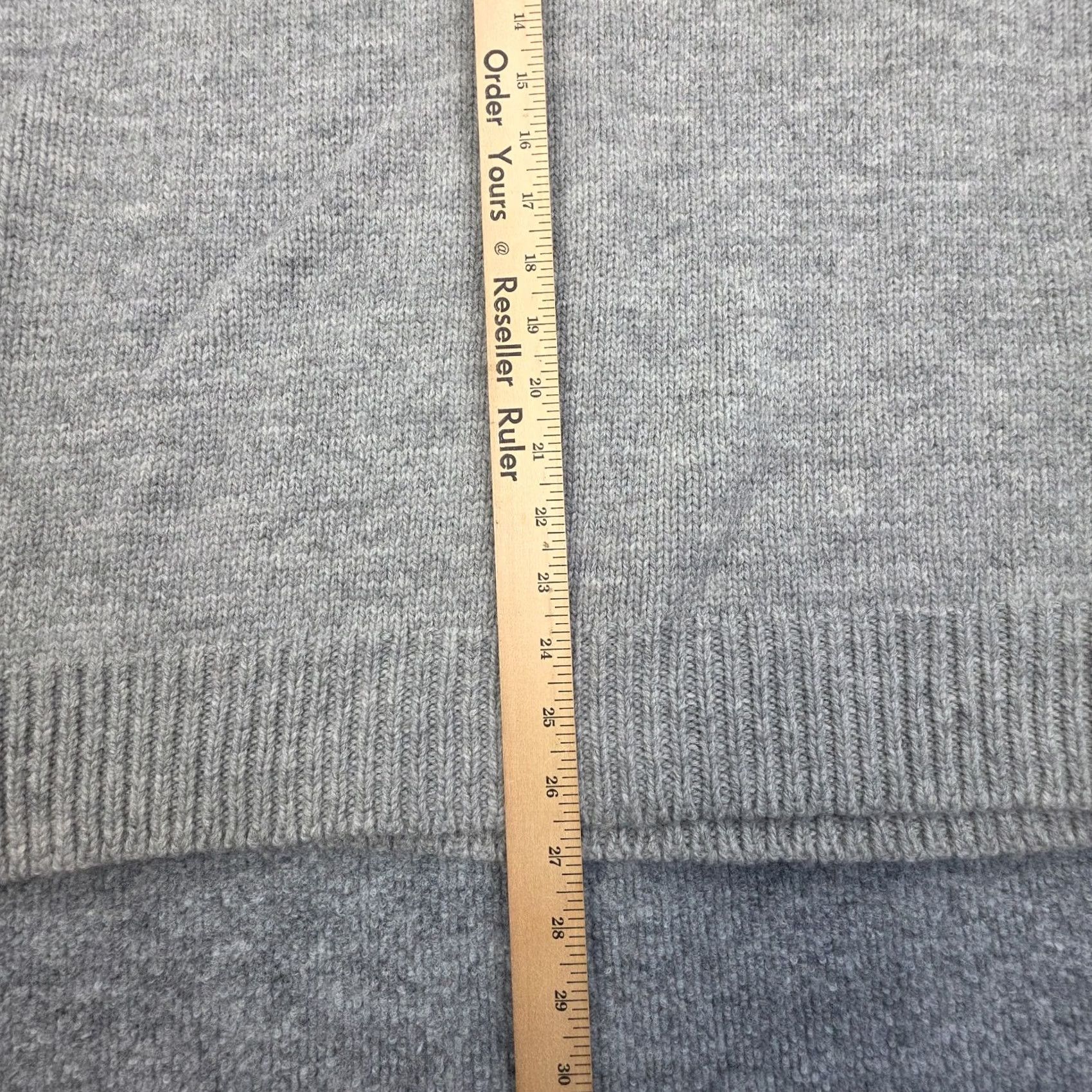 Vintage NWOT Bolivares Mens Grey Sweater Shawl Collar Cotton Wool Knit Size US M / EU 48-50 / 2 - 7 Thumbnail