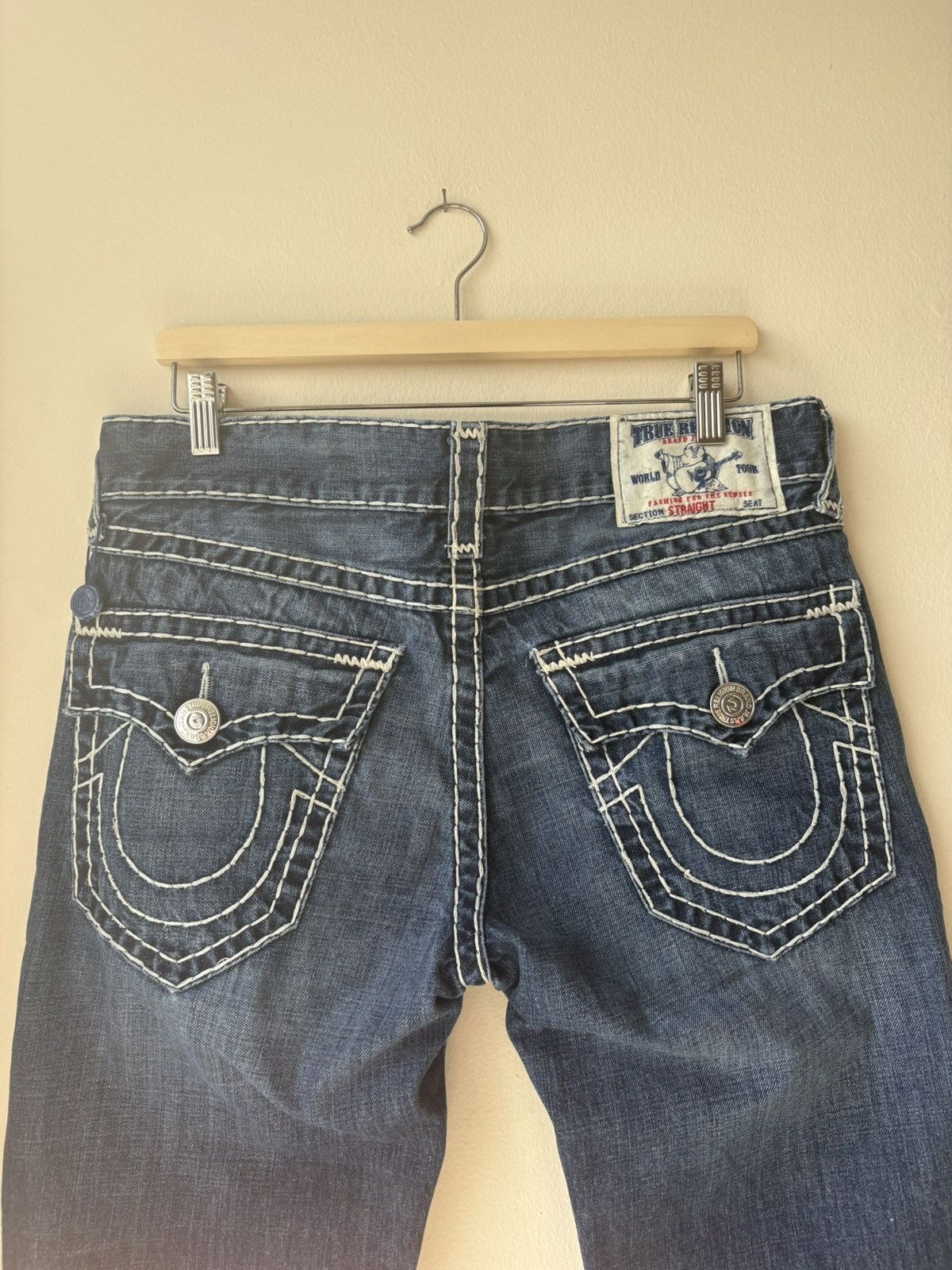 True Religion Vintage Y2K True Religion Jeans Size US 32 / EU 48 - 4 Thumbnail