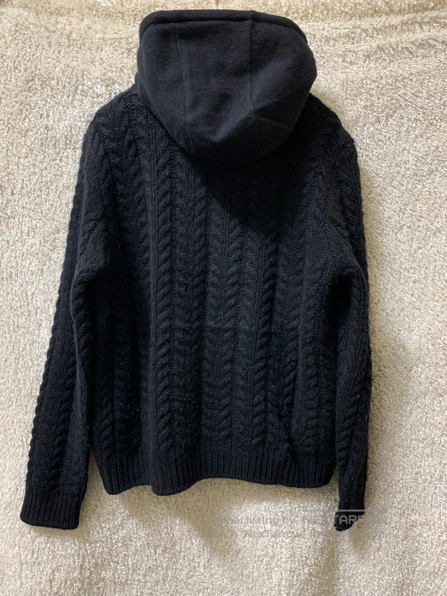 Jil Sander Jil Sander Men's Thick Hooded Wool Coat. Size US M / EU 48-50 / 2 - 6 Thumbnail