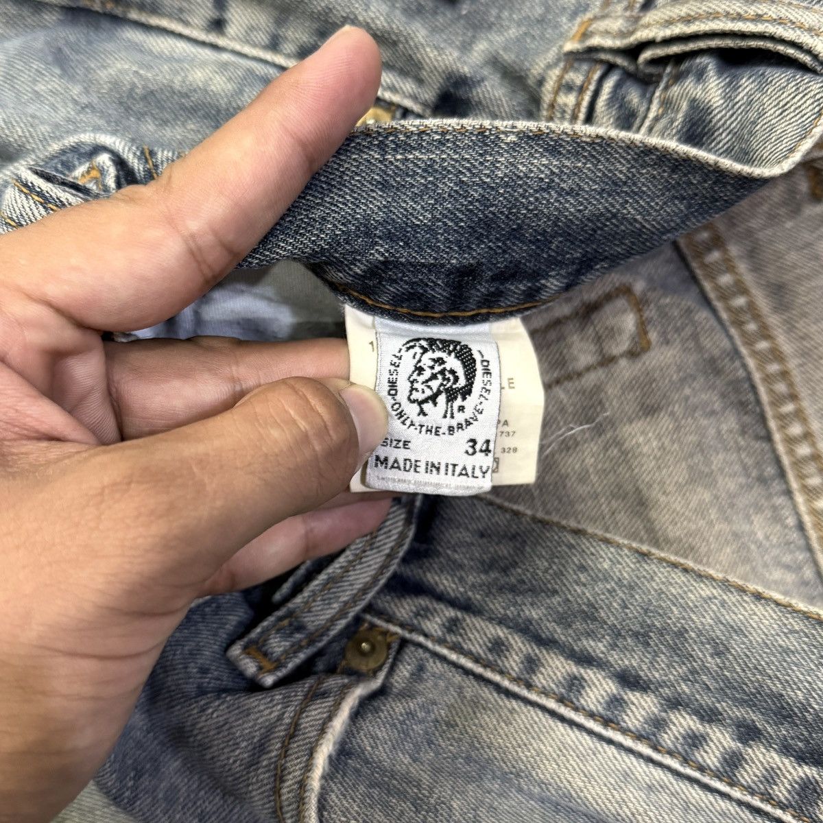 Diesel Vintage Diesel Industriy Denim Size US 34 / EU 50 - 10 Thumbnail