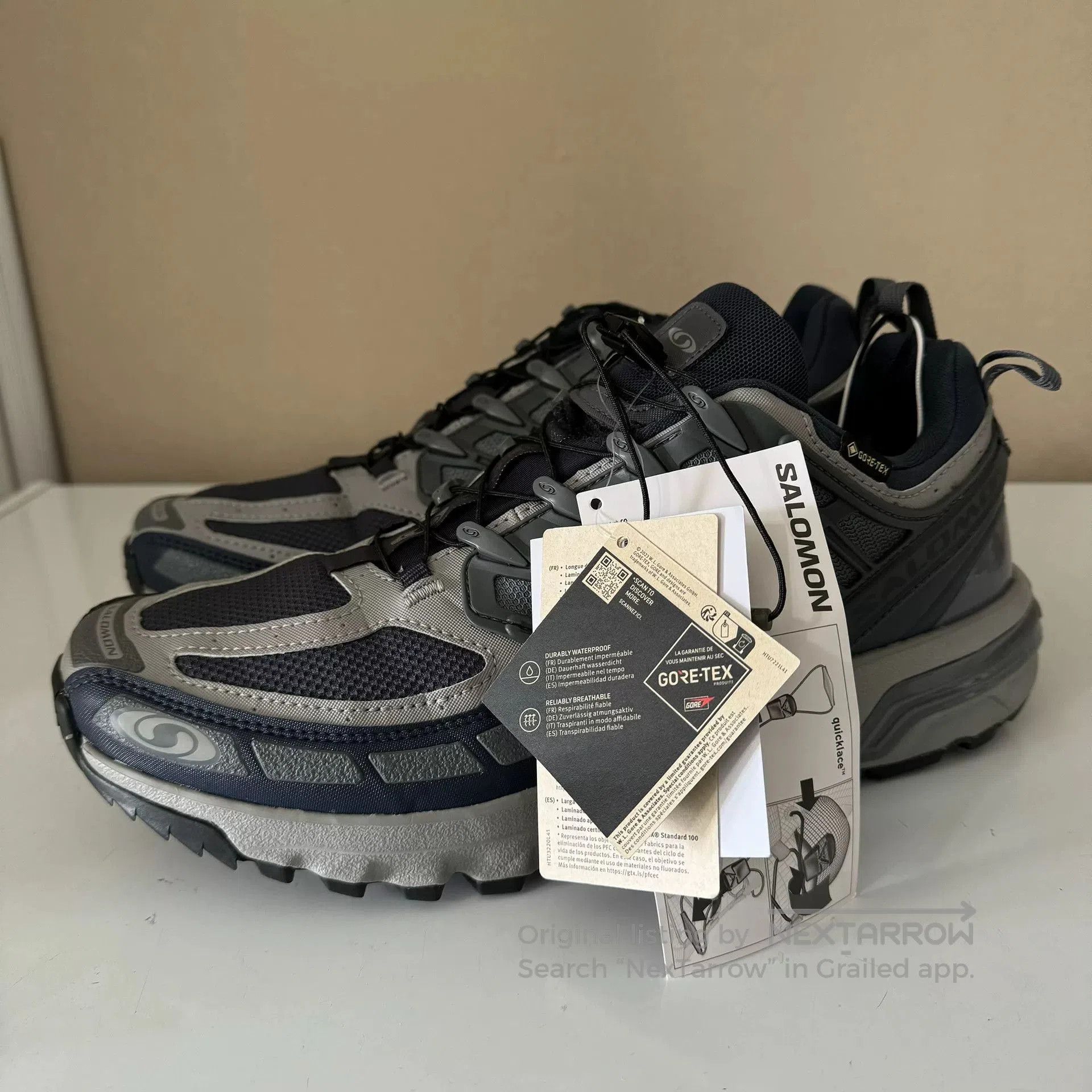 Salomon Salomon ACS PRO GTX Outdoor Sneakers. Size US 12 / EU 45 - 1 Thumbnail
