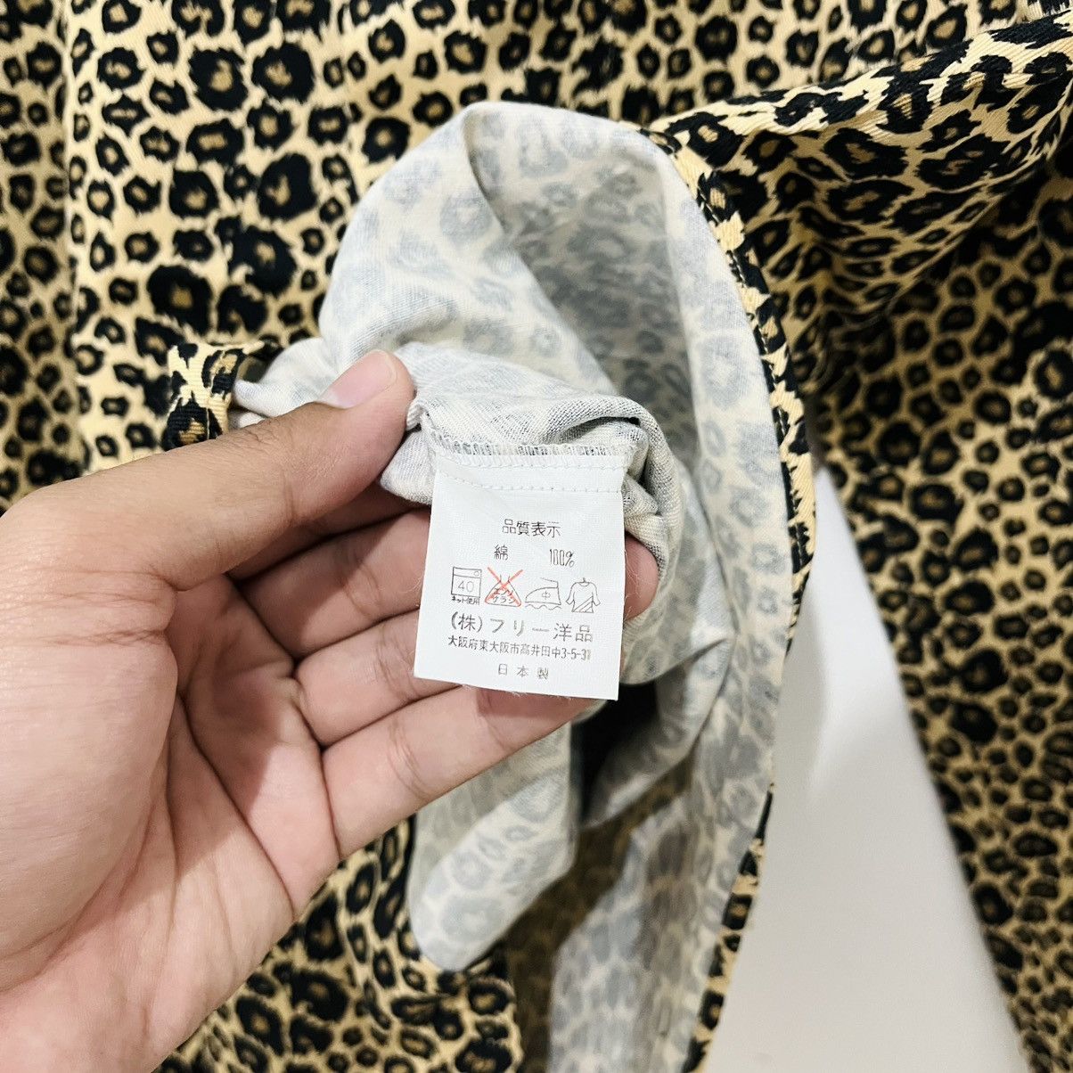 Japanese Brand Psychodelic Leopard Pattern Shirt - y2k Style Size US M / EU 48-50 / 2 - 4 Thumbnail