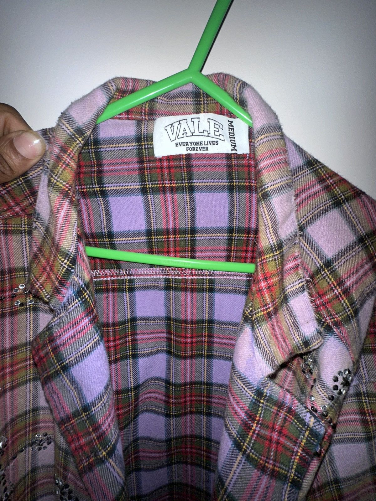 Vale Vale Forever Purple Hazel Flannel Size US M / EU 48-50 / 2 - 2 Thumbnail
