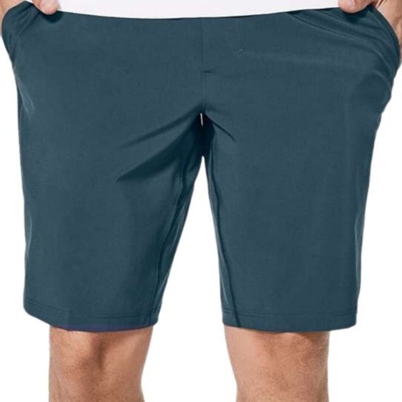 Lululemon Lululemon T.H.E Short Linerless 9" Drawstring Mach Blue L Size US 44 / EU 60 - 1 Thumbnail