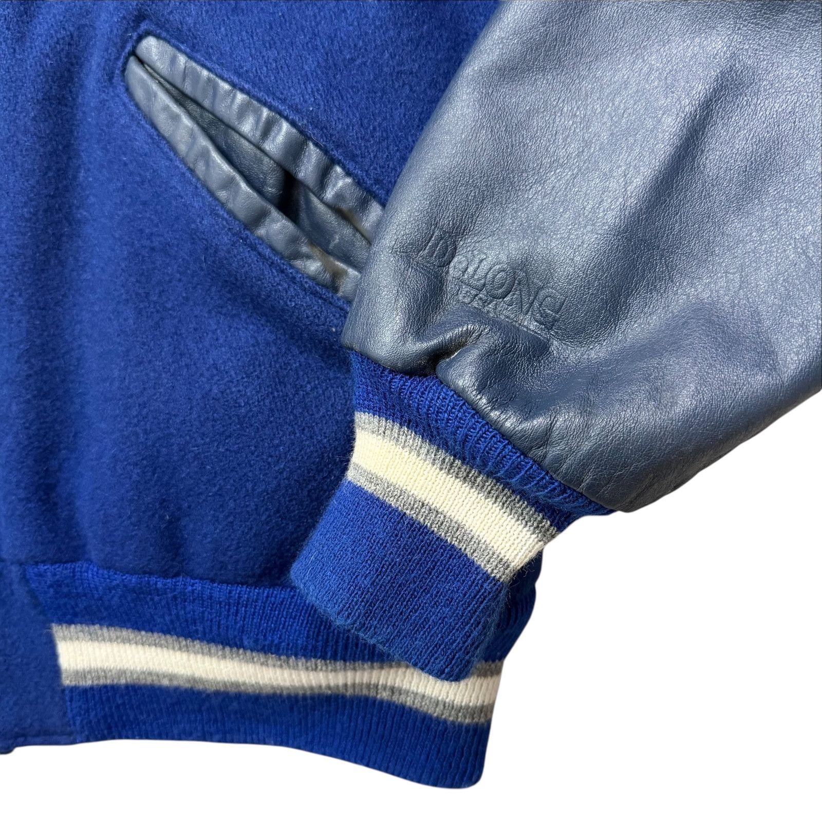 NCAA VTG 90s UNIVERSITY KENTUCKY WILDCATS DELONG VARSITY JACKET Size US M / EU 48-50 / 2 - 8 Thumbnail