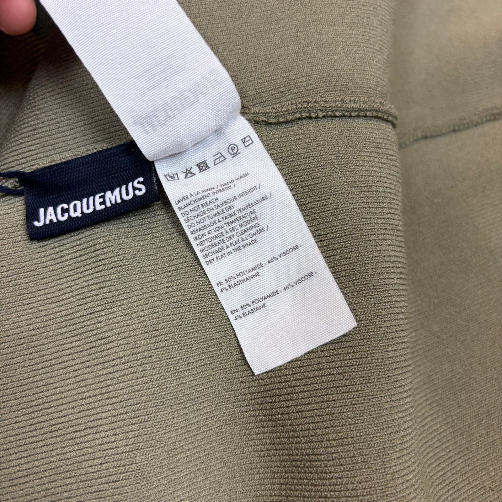 Jacquemus NWT JACQUEMUS La Robe Malle Alca in Khaki Women's 36 Small Size S / US 4 / IT 40 - 12 Thumbnail
