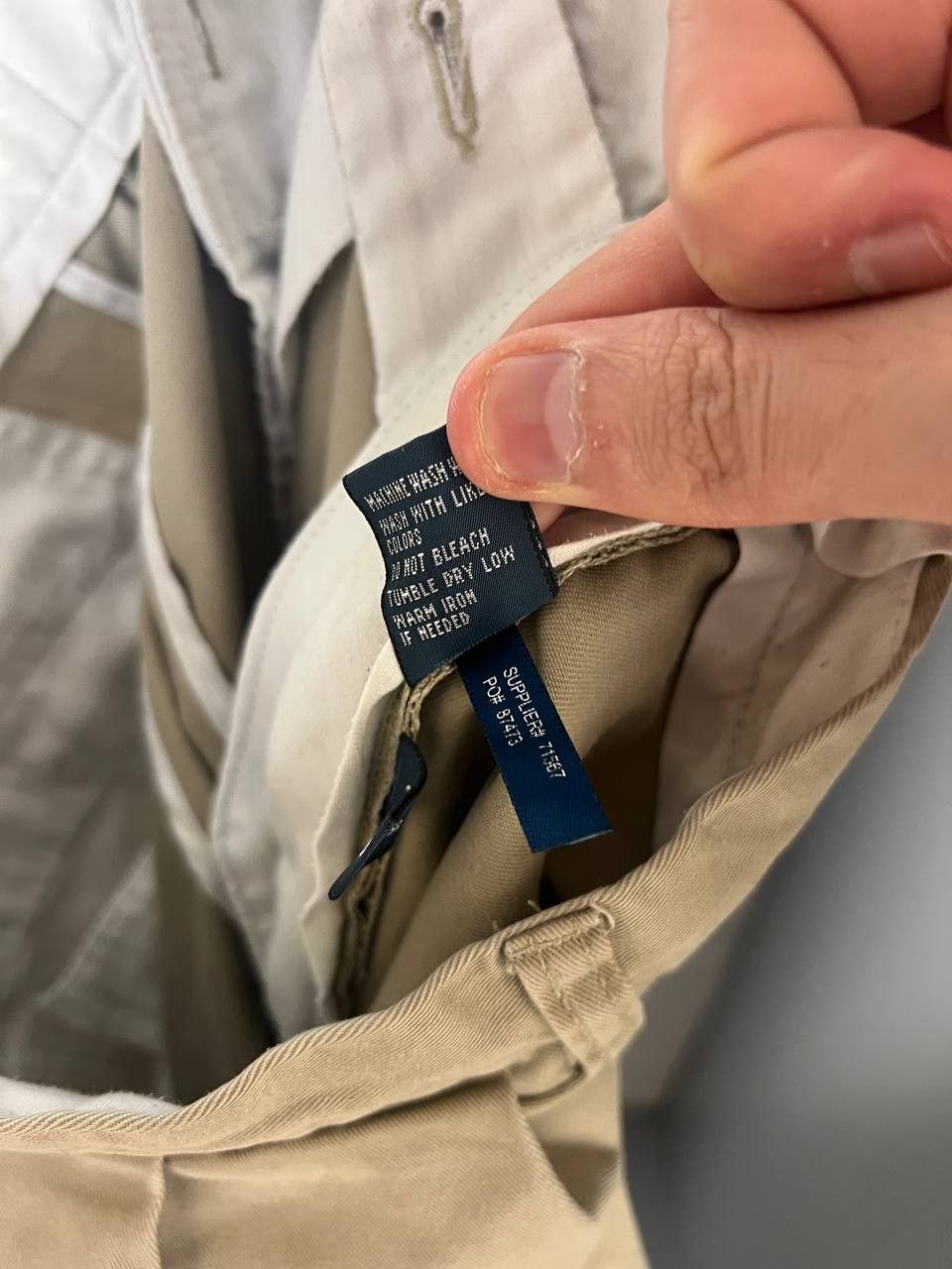 Polo Ralph Lauren VINTAGE POLO RALPH LAUREN RETRO CHINO PANTS Y2K 90s CASUAL Size US 34 / EU 50 - 5 Thumbnail