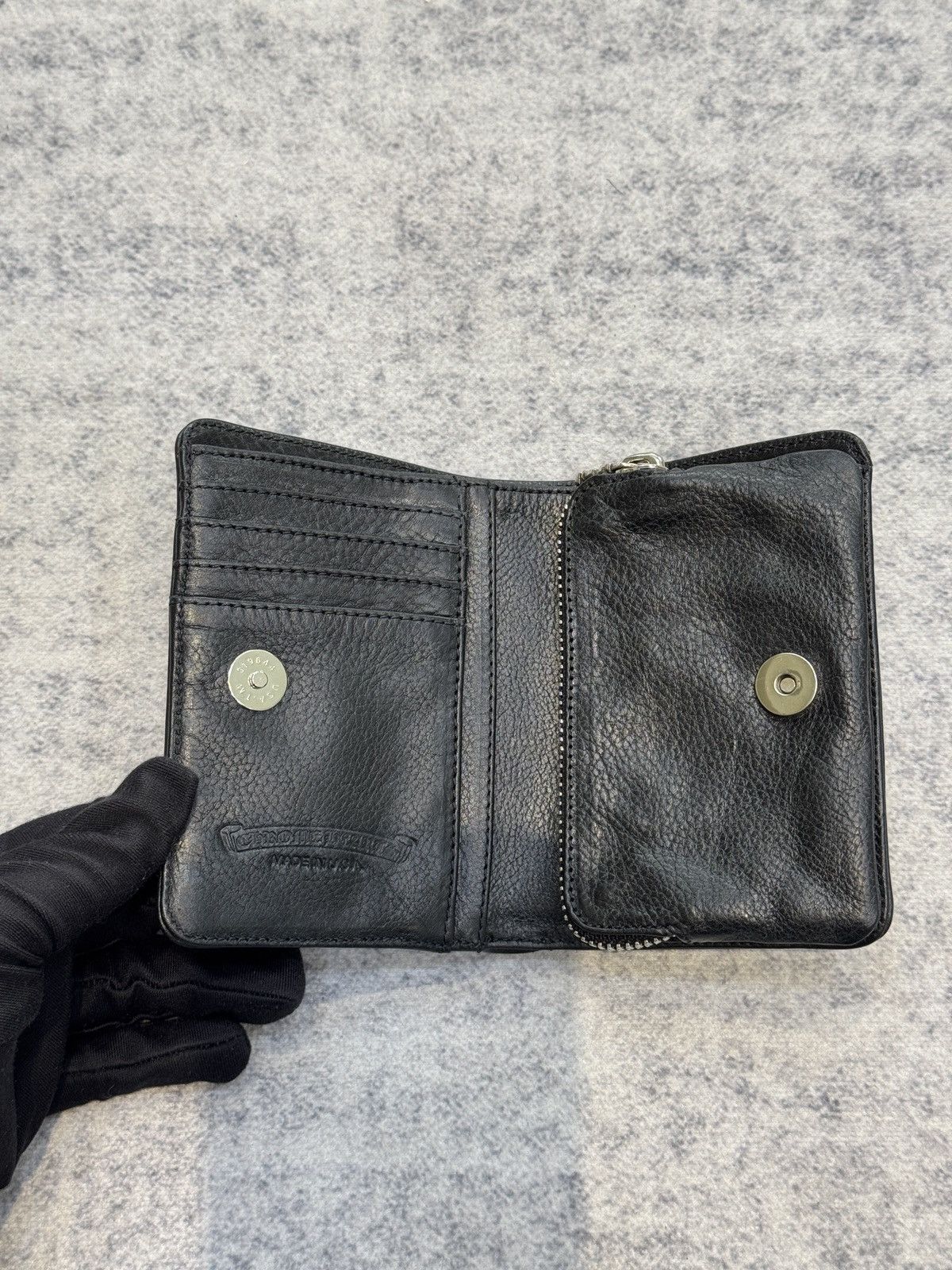 Chrome Hearts Chrome Hearts JOEY Scroll Wallet black Size ONE SIZE - 3 Thumbnail