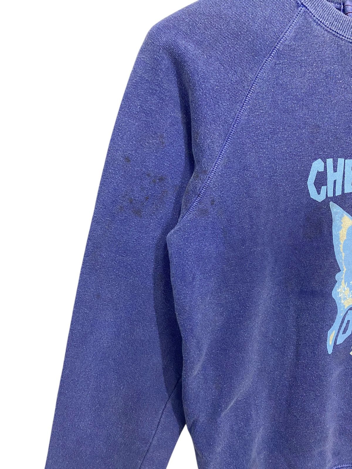 Chevignon × Japanese Brand Japanase brand chevignon denim sweatshirt pullover crewneck Size S / US 4 / IT 40 - 4 Thumbnail
