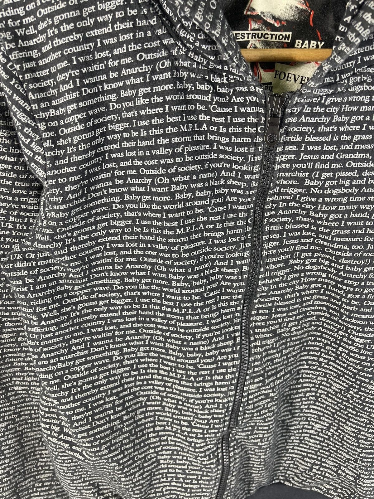 PPFM Vintage PPFM Destruction Baby Punk Forever Hoodie Size US M / EU 48-50 / 2 - 7 Thumbnail