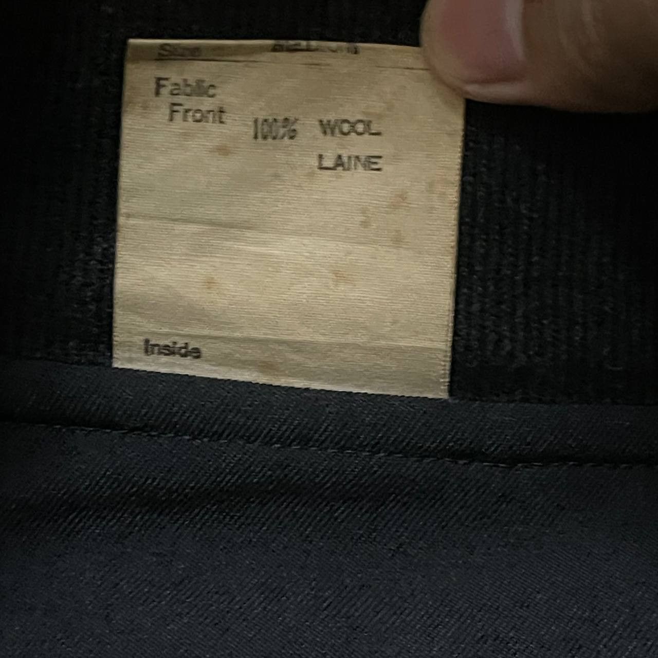 Issey Miyake Vintage Arrston Volaju Kohshin Satoh Laine Wool Coveralls Size US 34 / EU 50 - 13 Thumbnail
