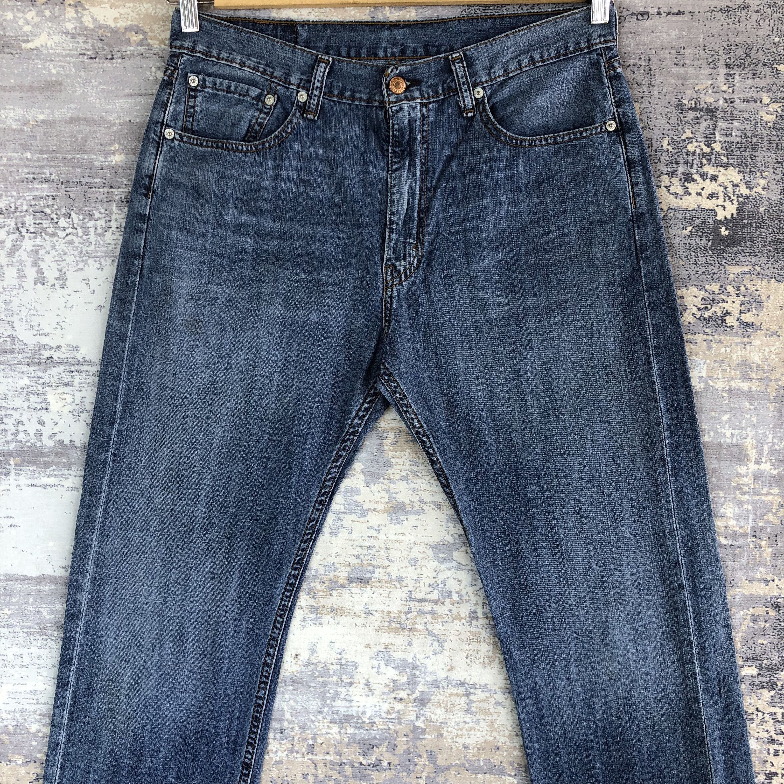 Levi's Vintage Levis Faded 505 Jeans Levi's Light Wash Denim Size US 32 / EU 48 - 3 Thumbnail