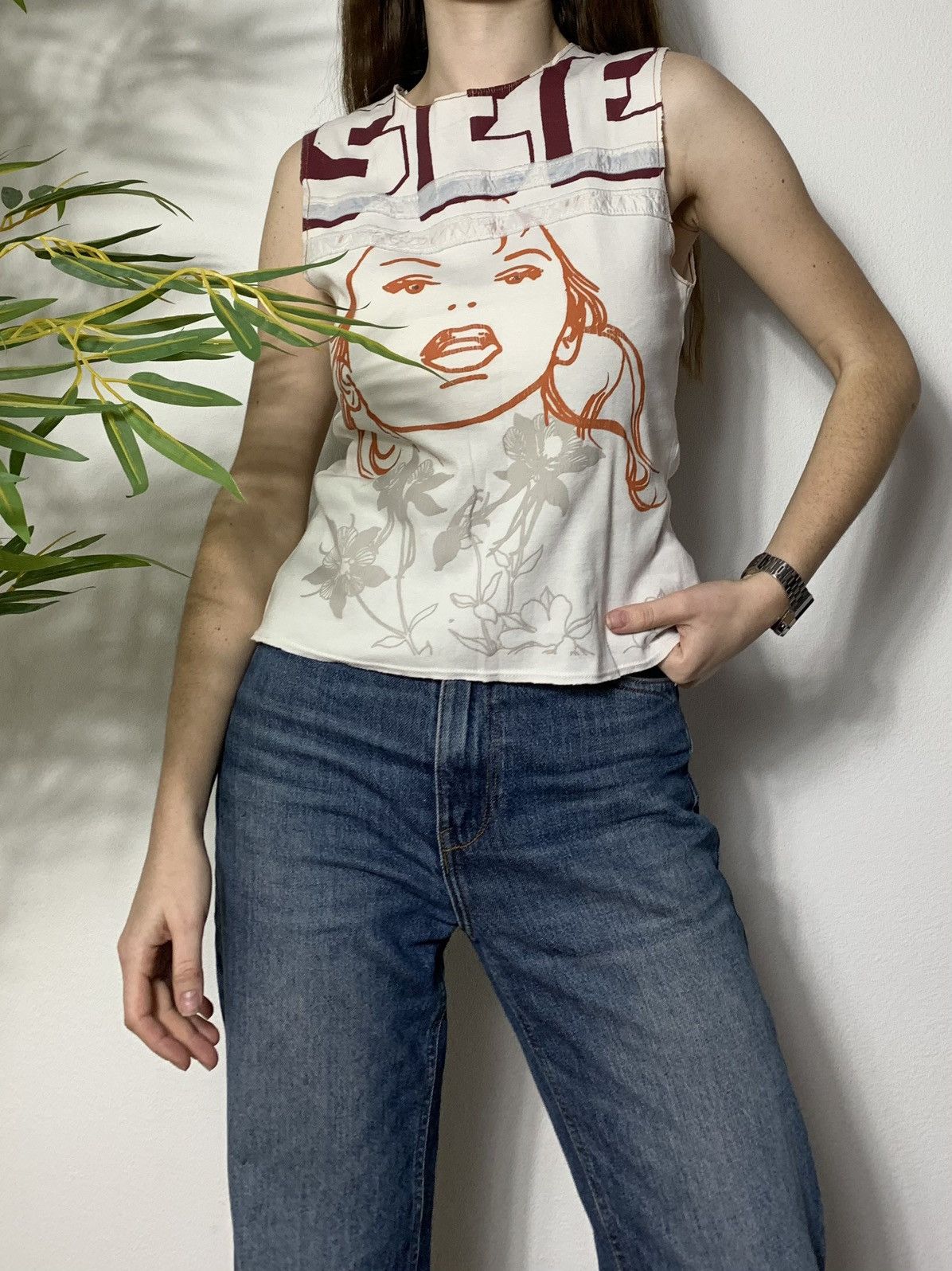 Sisley VINTAGE SISLEY 2000s STYLE TANK TOP Size S / US 4 / IT 40 - 2 Thumbnail