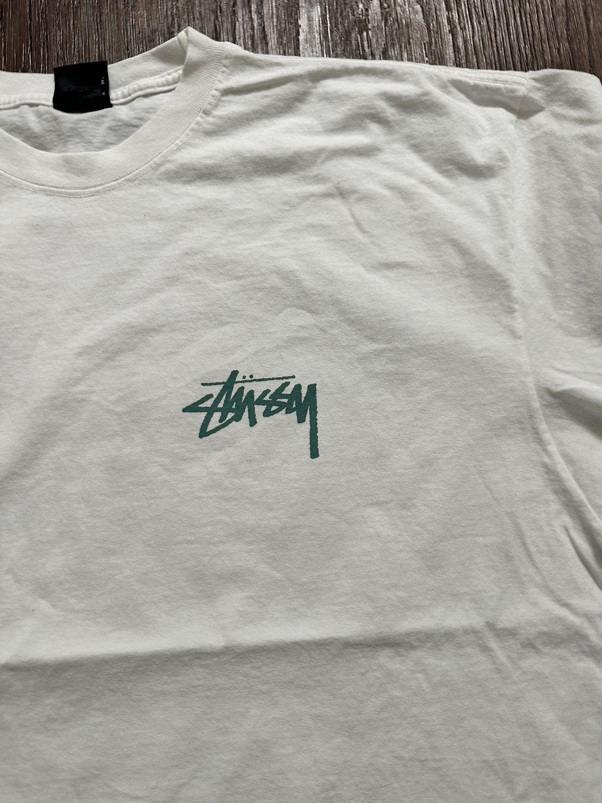Stussy White Stussy Sea Shells Tee Size US XL / EU 56 / 4 - 2 Thumbnail