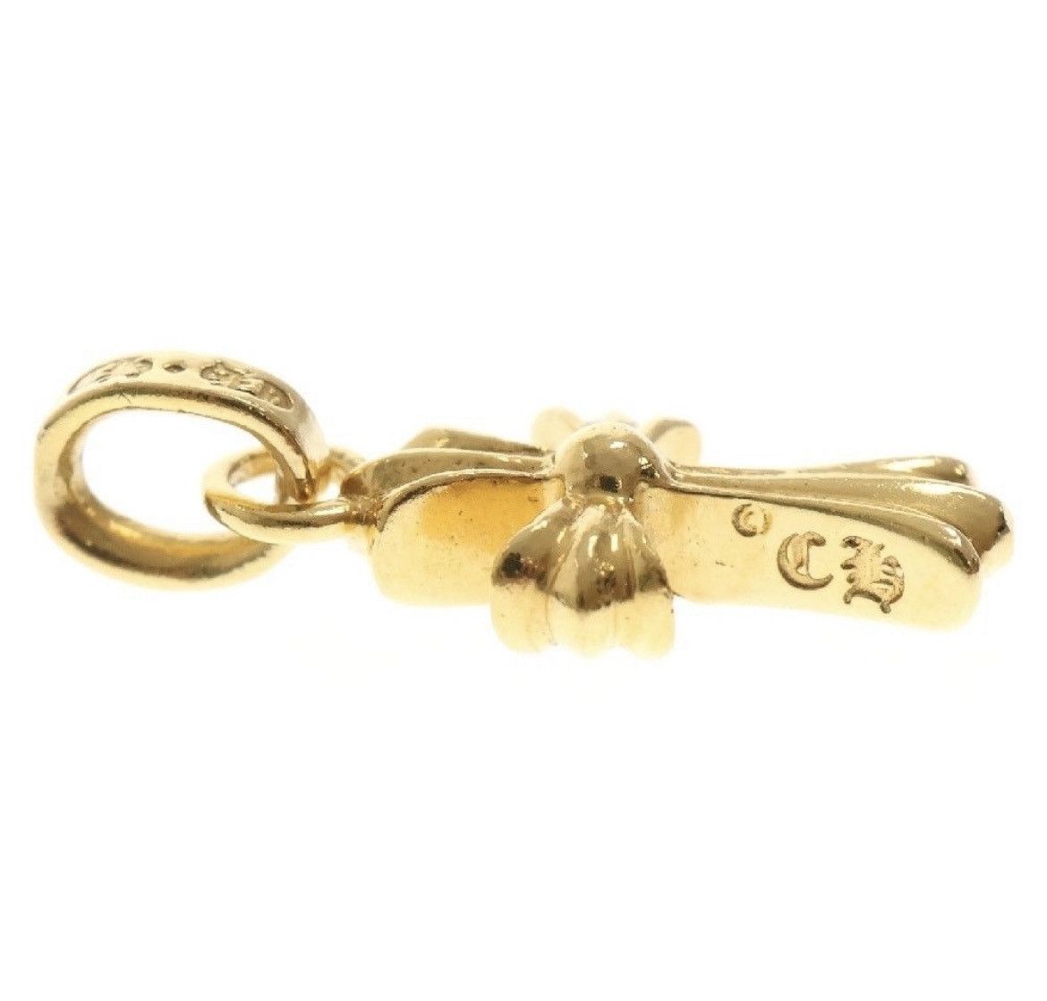 Chrome Hearts CHROME HEARTS 22K Baby Fat After Diamond Charm Necklace Size ONE SIZE - 4 Thumbnail