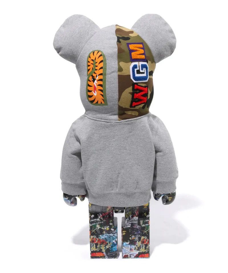 Bape Bape Camo Shark 400% and 100% Bearbrick Size ONE SIZE - 5 Thumbnail