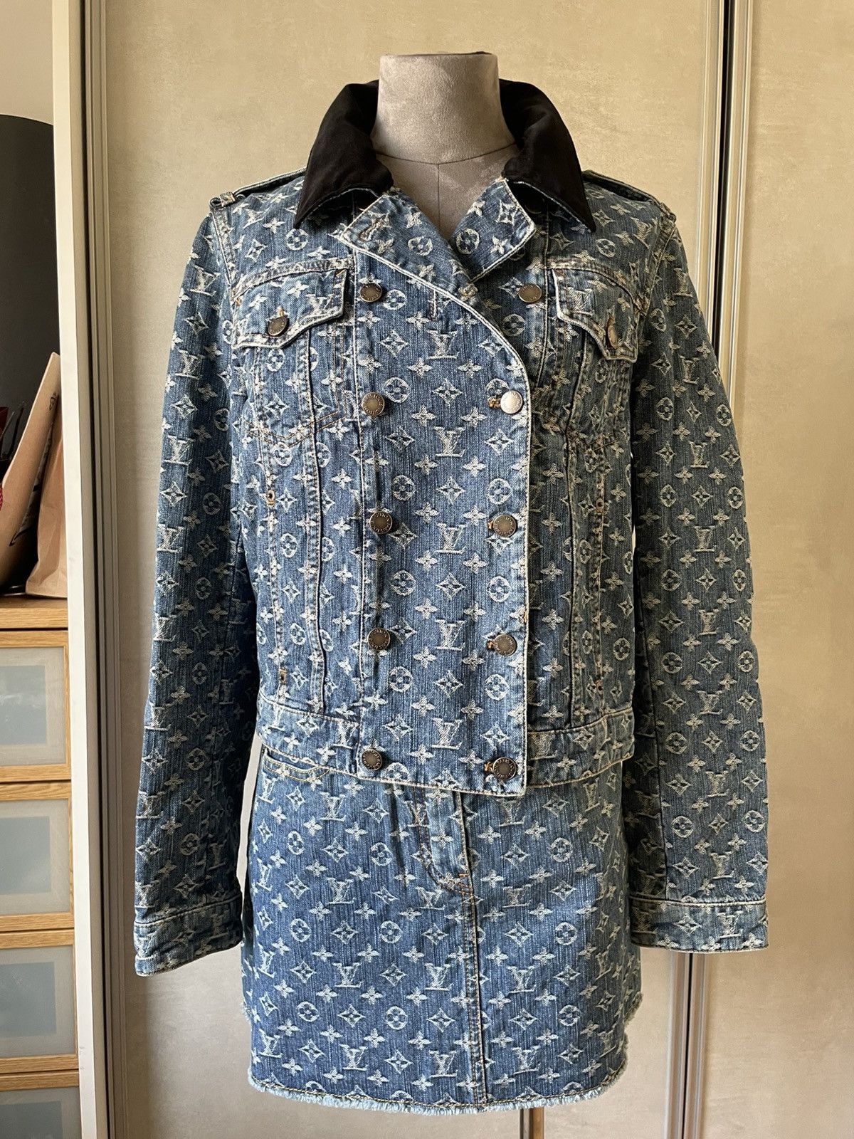Louis Vuitton LOUIS VUITTON MONOGRAM VEST AND SKIRT Size S / US 4 / IT 40 - 1 Thumbnail