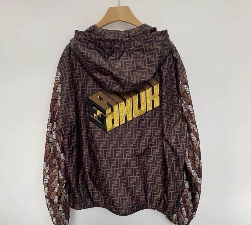 Fendi Fendi All Over Print Jacket Size US XL / EU 56 / 4 - 1 Thumbnail