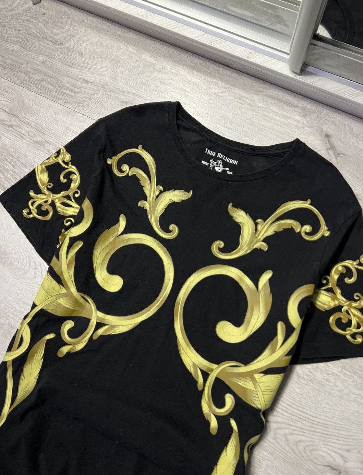 True Religion True Religion Street Tapestry SS Crew Neck Big Logo Tee Size US L / EU 52-54 / 3 - 5 Thumbnail
