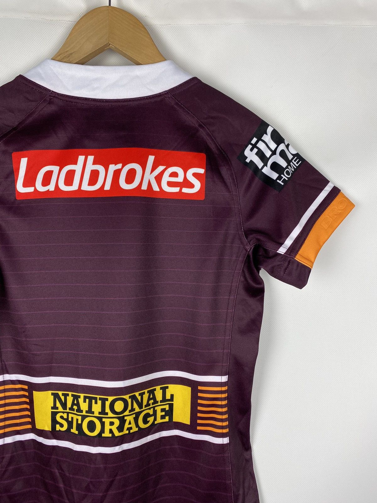 Asics ASICS Brisbane Broncos NRL Home Jersey Rugby Shirt Size S Size US S / EU 44-46 / 1 - 20 Thumbnail