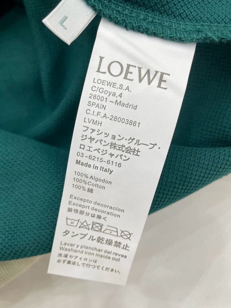 Loewe loewe Embroidered polo shirt 2506-Nextarrow Size US S / EU 44-46 / 1 - 9 Thumbnail