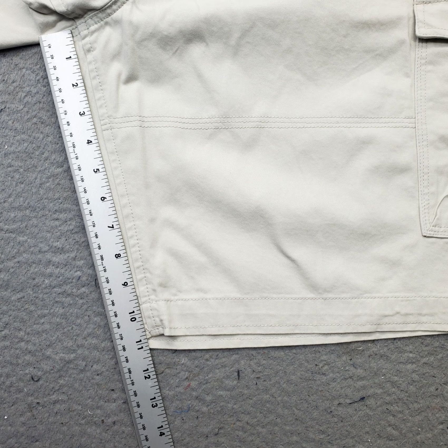 George George & Martha Mens Cargo Shorts Dallas Rugged Tan 48 Cargo Pocket Inseam 11.25" Regular Size 48 Tan Mens CSST5621 Size US 32 / EU 48 - 4 Thumbnail