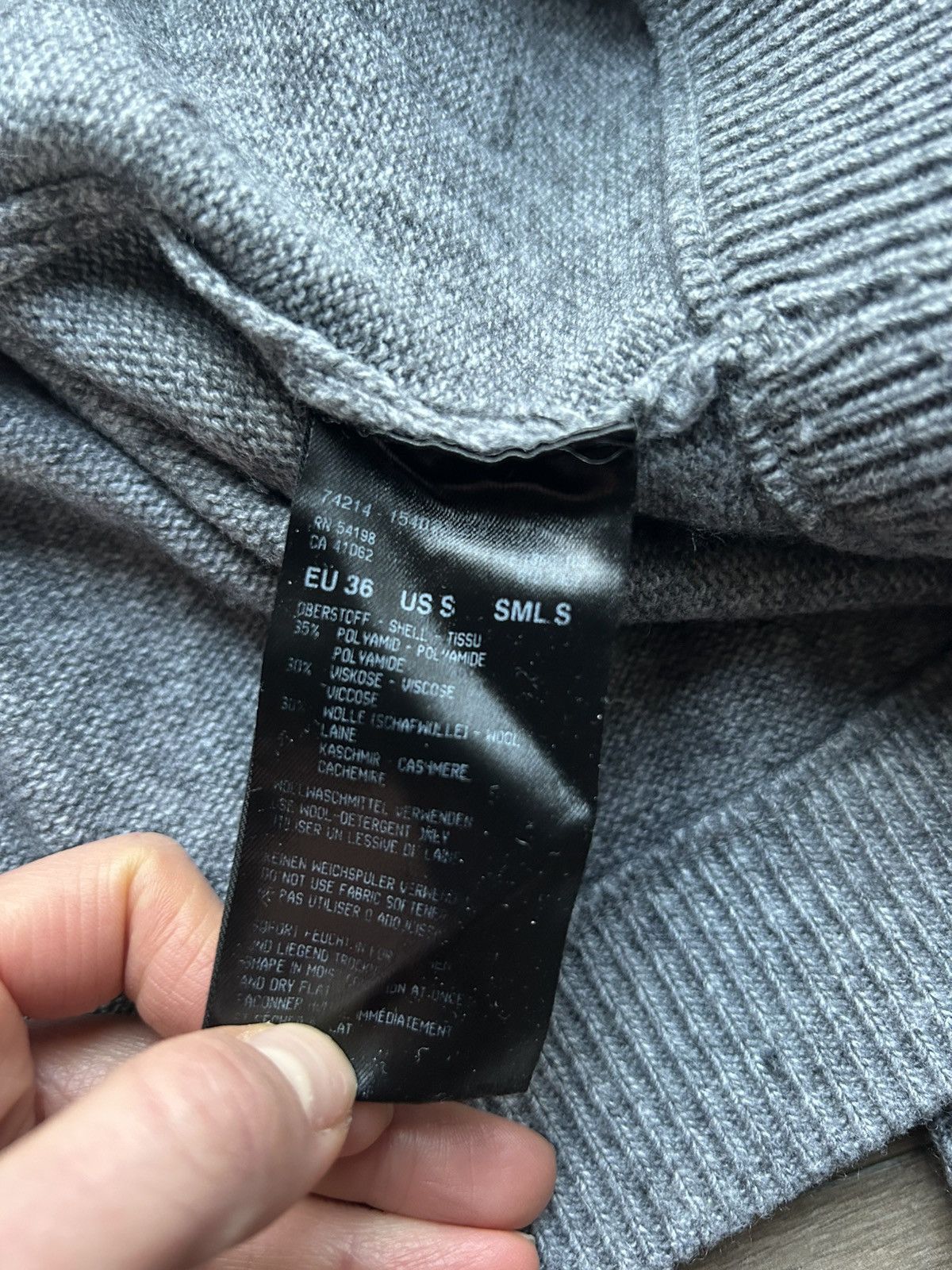 Bogner Bogner fire and ice grey apresski sweater S Size S / US 4 / IT 40 - 6 Thumbnail