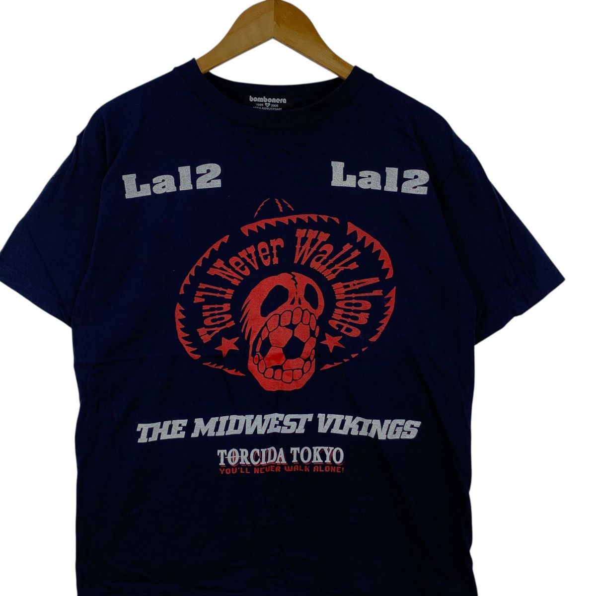 Other FC TOKYO TORCIDA Midvest Viking Bombonera Football Tee Shirt Size US L / EU 52-54 / 3 - 5 Thumbnail