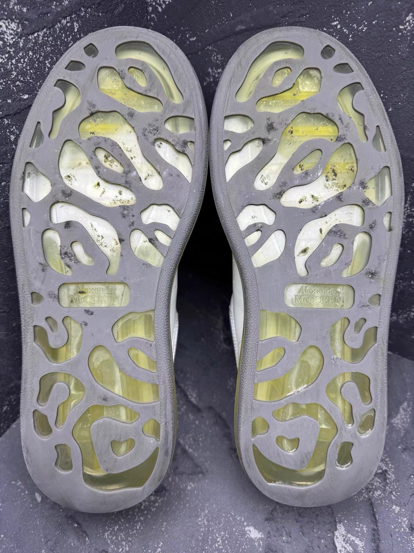 Alexander McQueen Alexander McQueen White Transparent Air Cushion 3M Heel Q10 Size US 7.5 / EU 40-41 - 4 Thumbnail