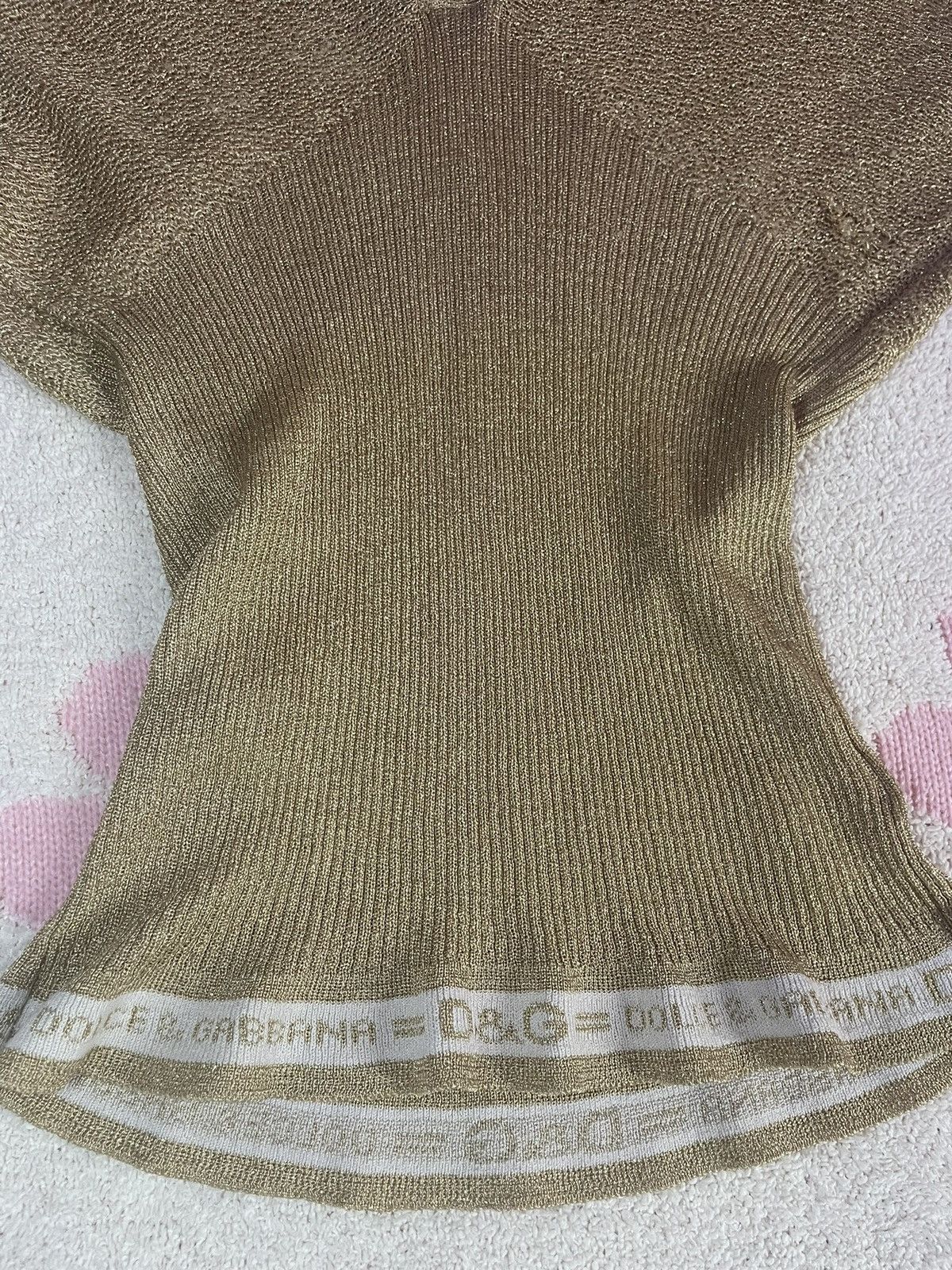 Dolce & Gabbana Vintage Dolce & Gabbana Halter Long sleeve Size S / US 4 / IT 40 - 4 Thumbnail