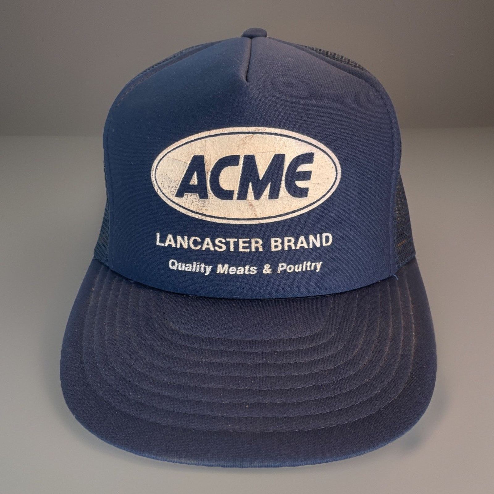 Vintage Vtg 1980’s Trucker Hat Snapback Cap ACME Food Lancaster 7 Size ONE SIZE - 1 Thumbnail