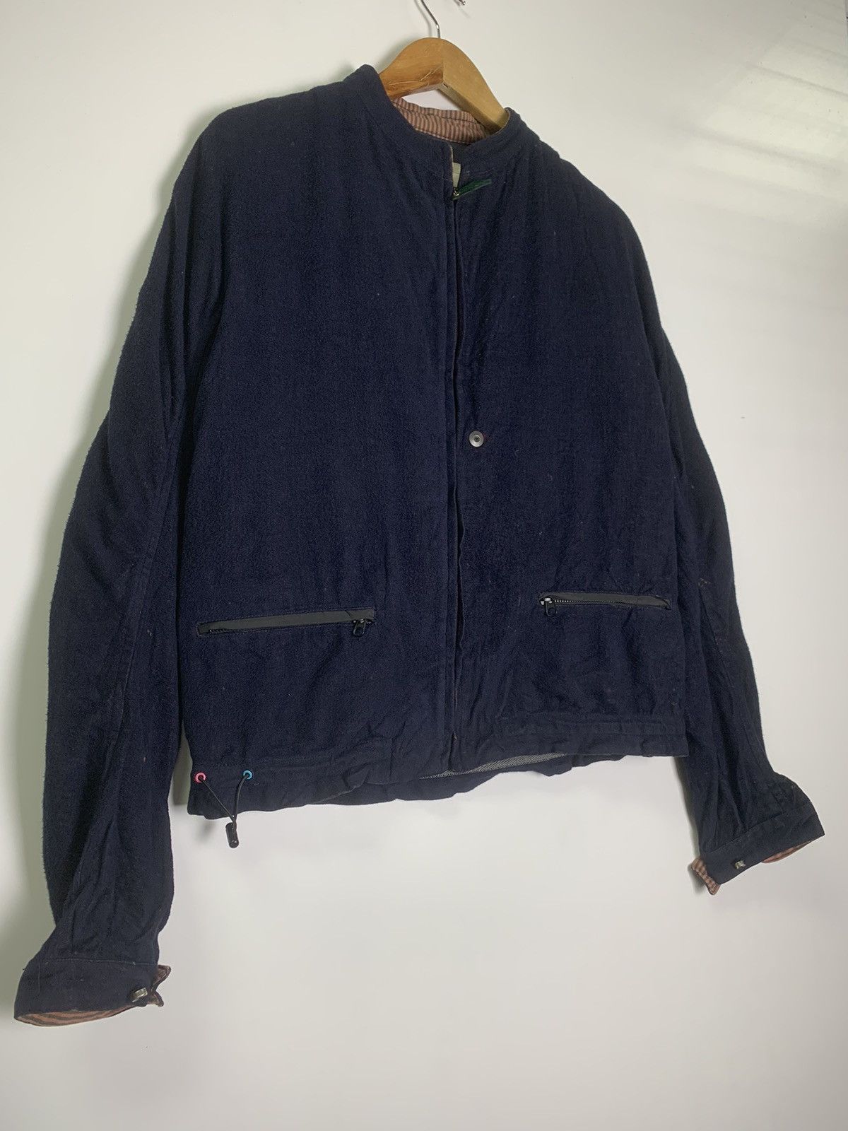 Japanese Brand Ppcm zipper crop jacket Size US L / EU 52-54 / 3 - 5 Thumbnail