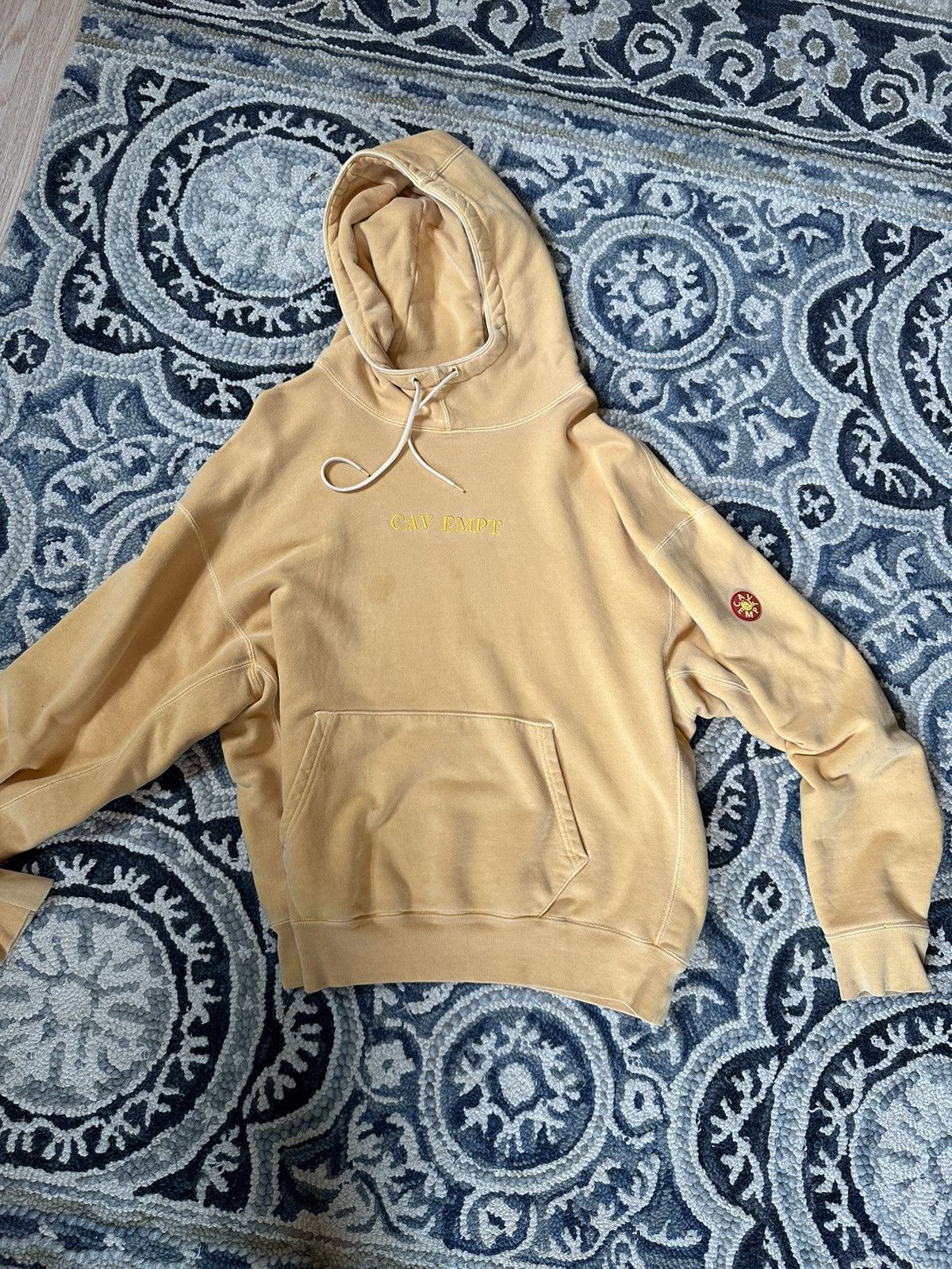 Cav Empt Cav Empt Dyed Logo Hoodie Oversized Size US L / EU 52-54 / 3 - 2 Thumbnail