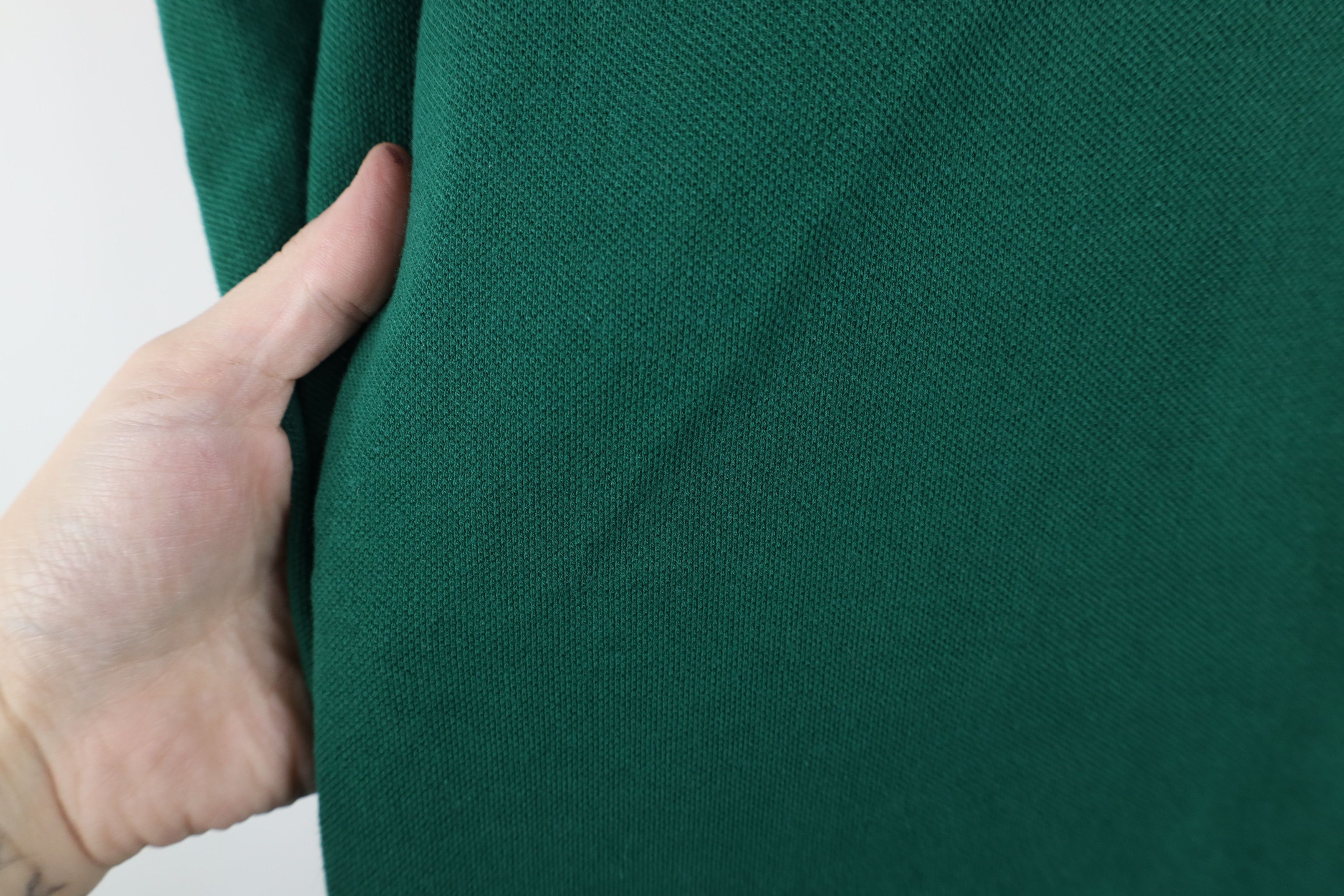Vintage Vintage 90s Streetwear Pique Cotton Golf Polo Shirt Green Size US XXL / EU 58 / 5 - 6 Thumbnail