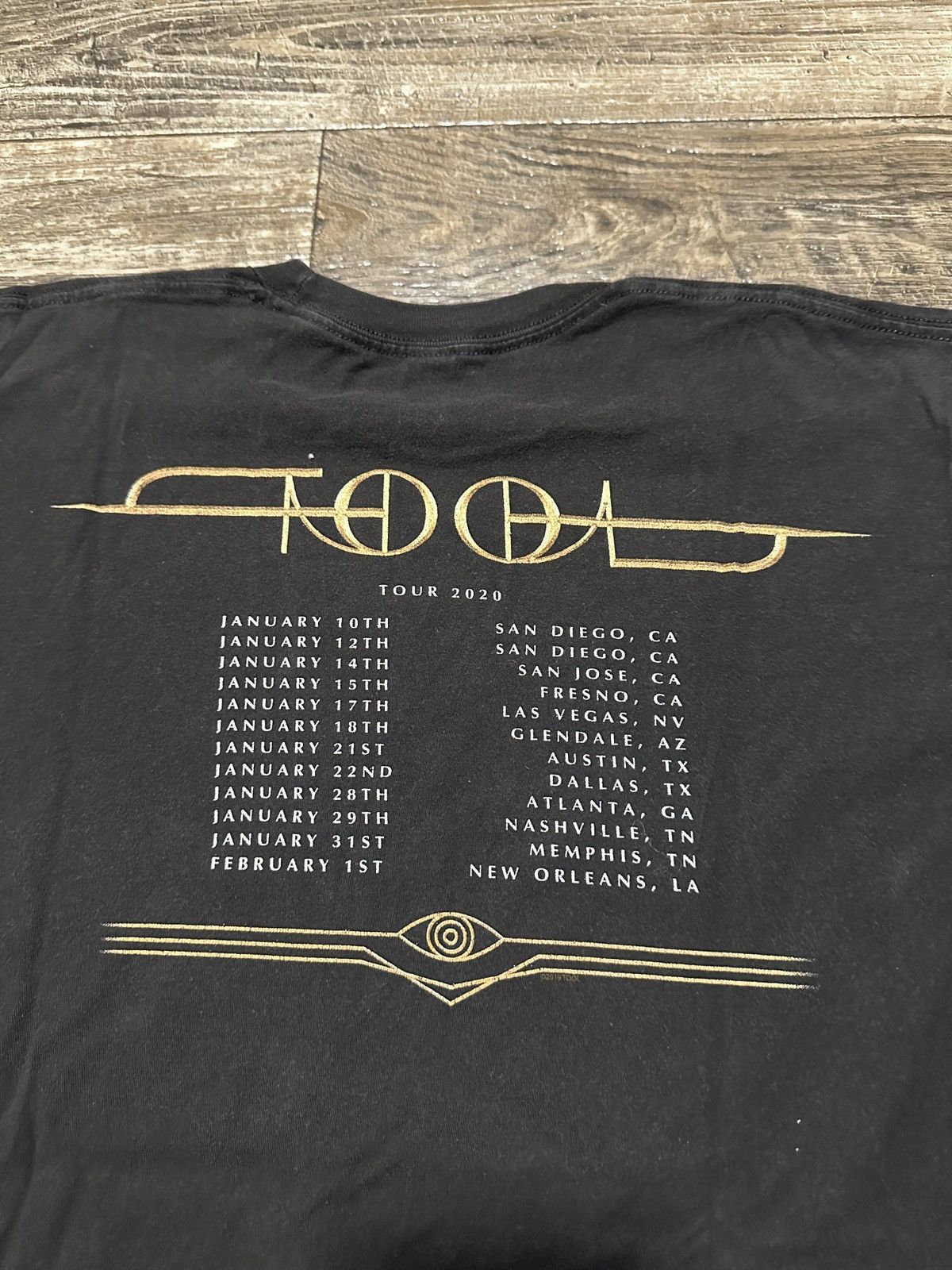 Band Tees Tool 2019 Fear Inoculum US Tour Tee Size US L / EU 52-54 / 3 - 4 Thumbnail