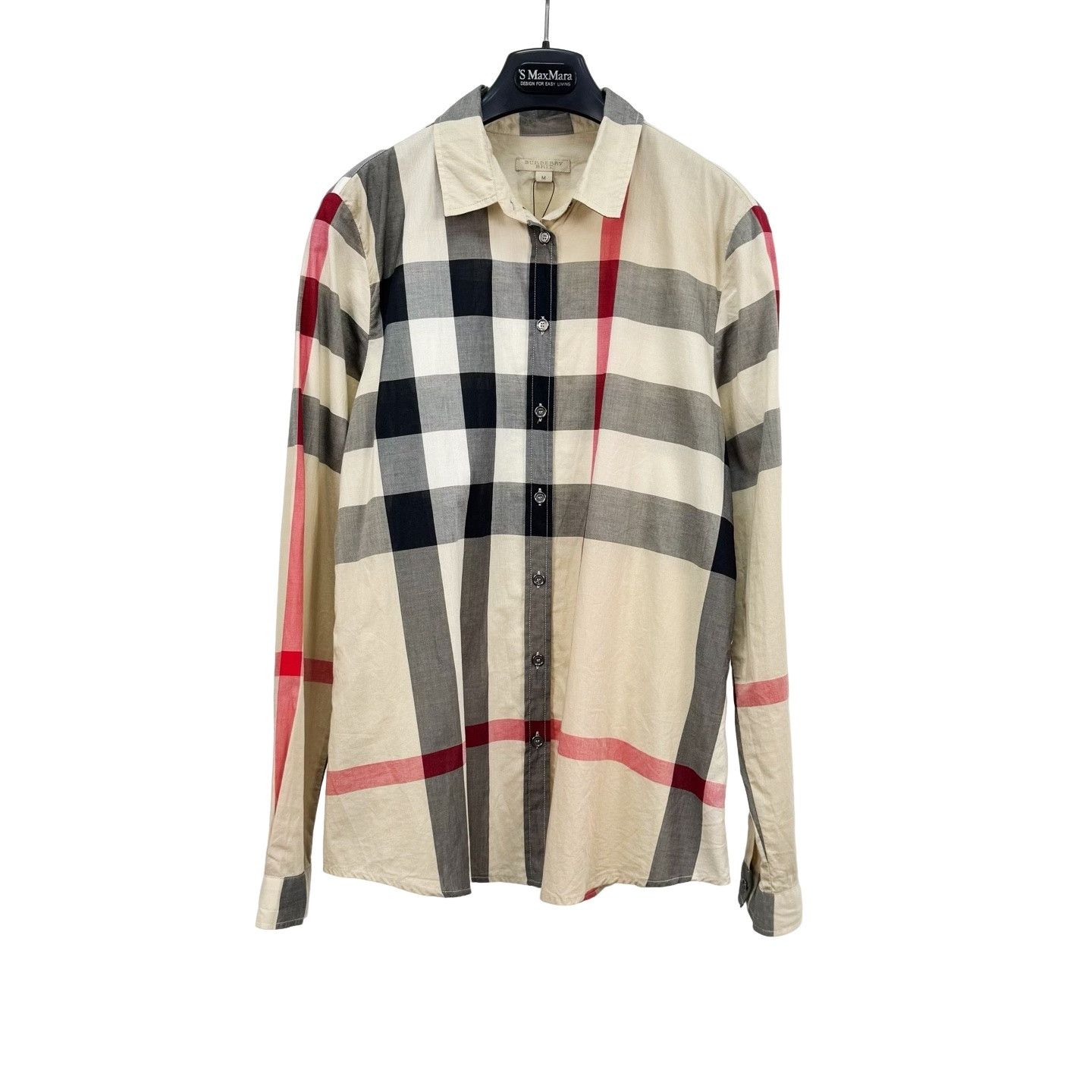 Burberry Burberry Mega Check Cotton Shirt Size M Size US M / EU 48-50 / 2 - 1 Thumbnail