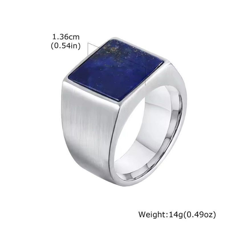 Other 13.6mm Signet Ring Size ONE SIZE - 2 Thumbnail