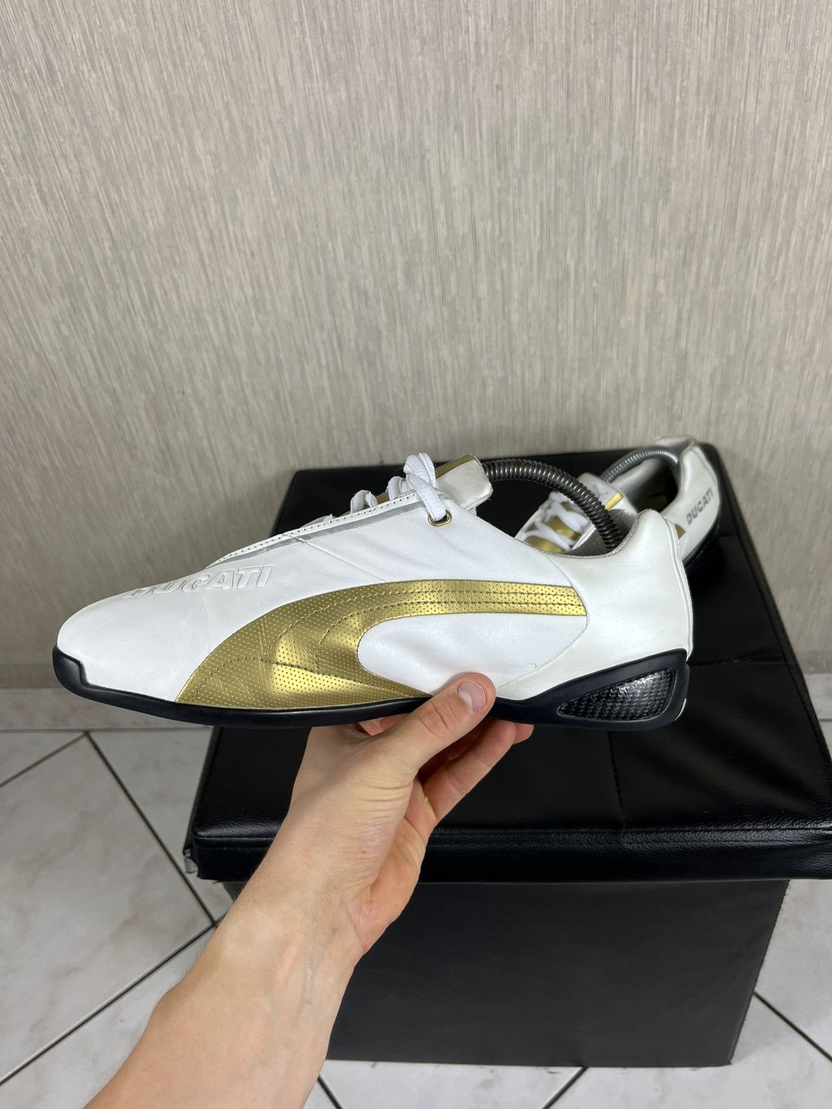Mercedes-Benz × Puma Vintage Puma x Ducati speed cat y2k gold racing shoes retro Size US 8.5 / EU 41-42 - 9 Thumbnail