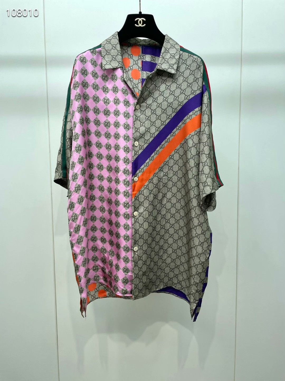 Gucci Gucci Silk Short-Sleeve Shirt Size US M / EU 48-50 / 2 - 1 Thumbnail