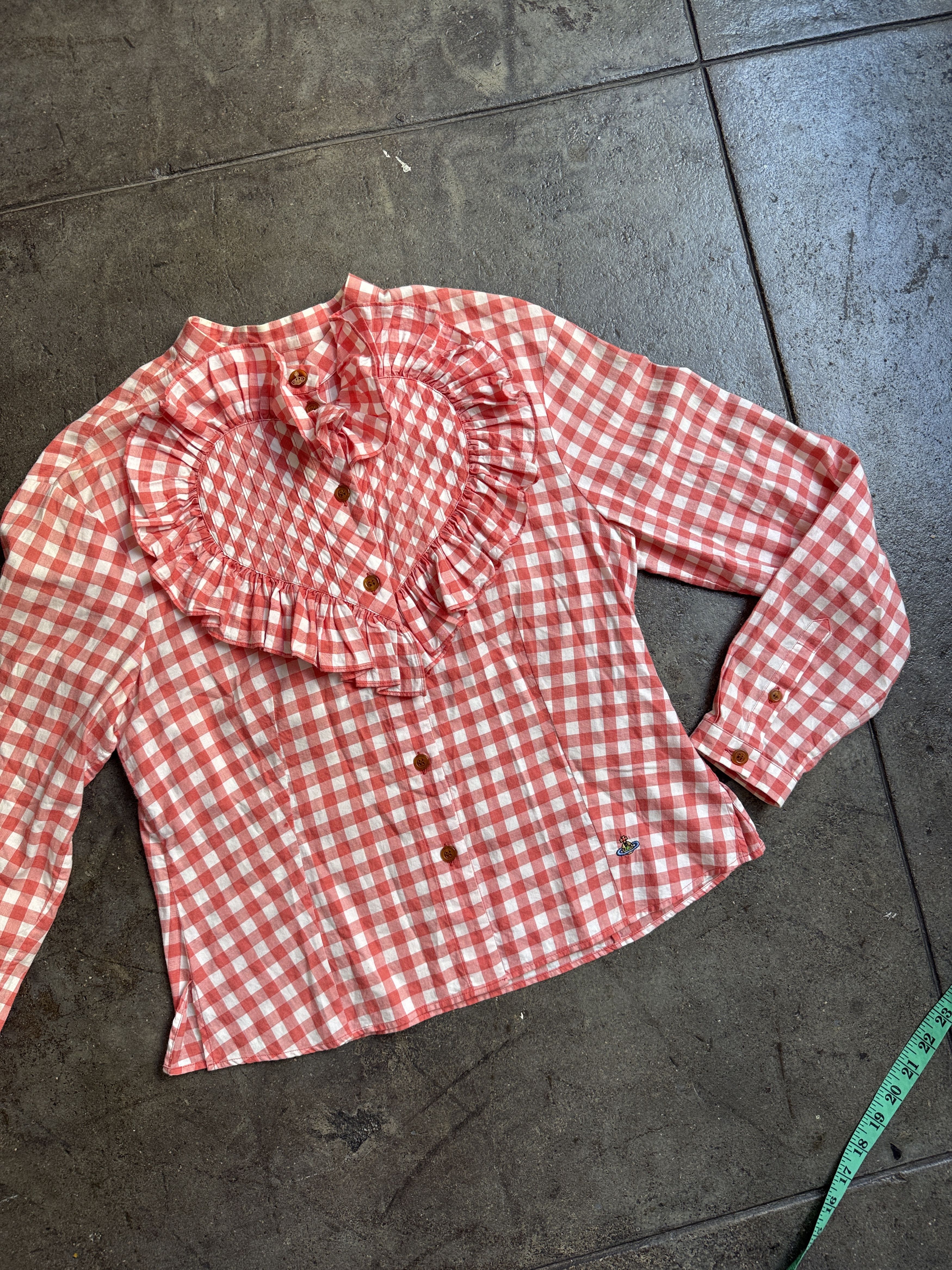 Vivienne Westwood NWT 2014 Red Label HEART light checkered jacket Size XS / US 0-2 / IT 36-38 - 10 Thumbnail