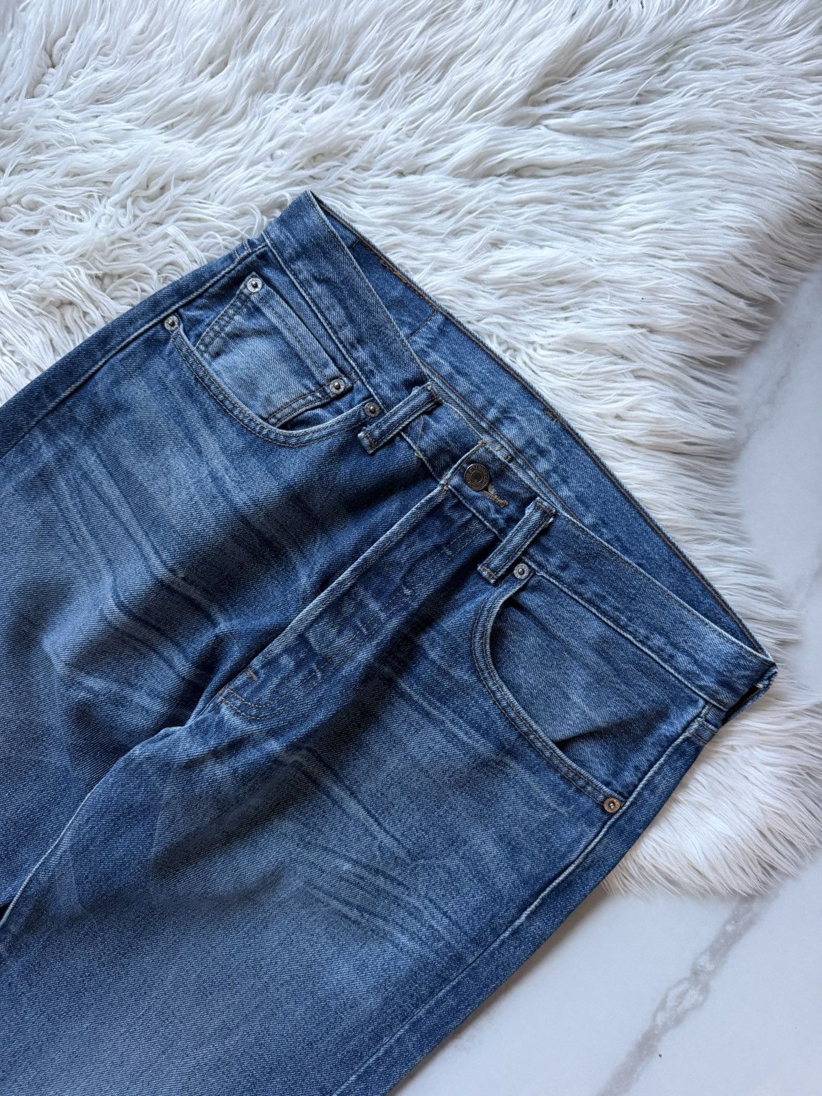 Levi's Levi's 501 Vintage Distressed Denim W32 L32 Y2K Avantgarde Size US 32 / EU 48 - 2 Thumbnail