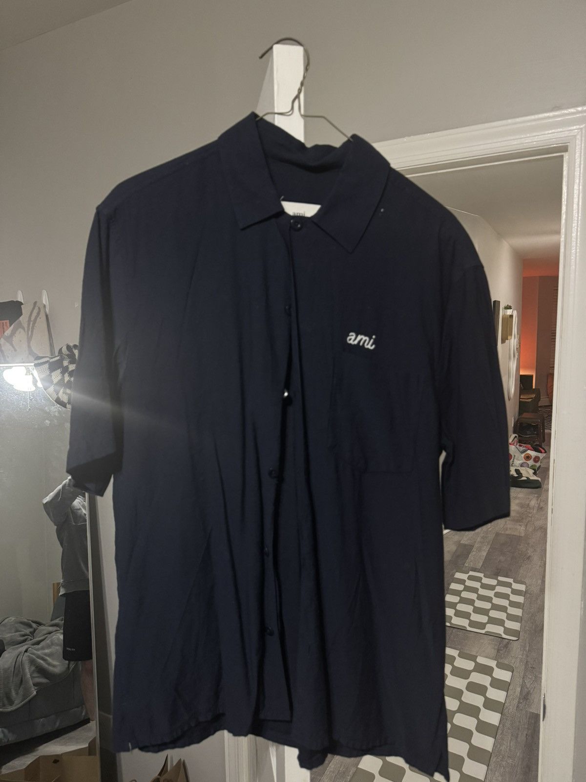 AMI AMI Short sleeve button up Size US L / EU 52-54 / 3 - 1 Thumbnail