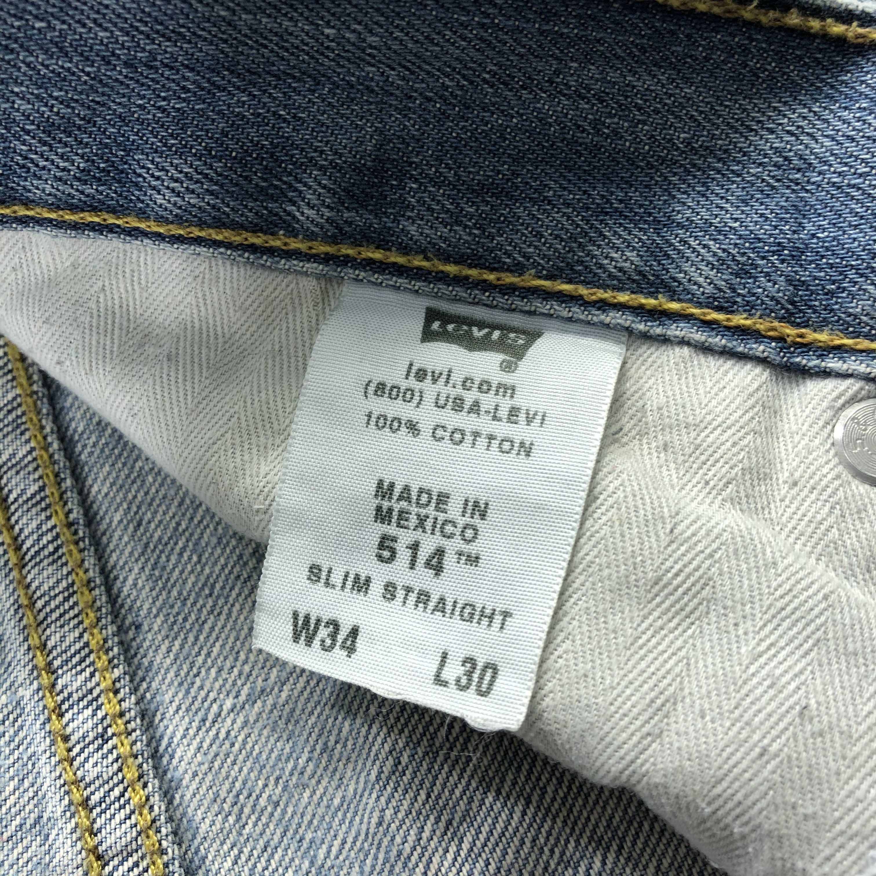 Levi's × Vintage Vintage Blue Wash Levis 514 Jeans-JM2607 Size US 36 / EU 52 - 15 Thumbnail