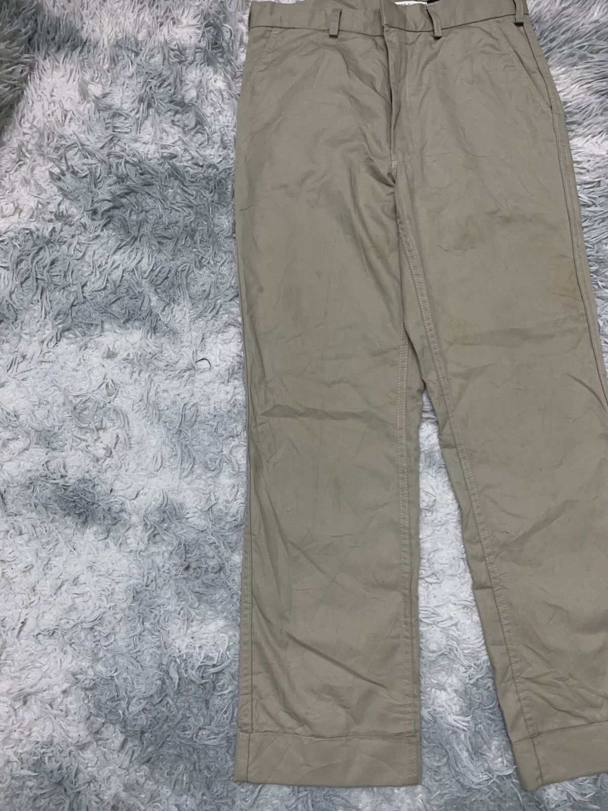 Christophe Lemaire VINTAGE CHRISTOPHE LEMAIRE CHINOS SINGLE POCKET BACK PANT Size US 28 / EU 44 - 4 Thumbnail