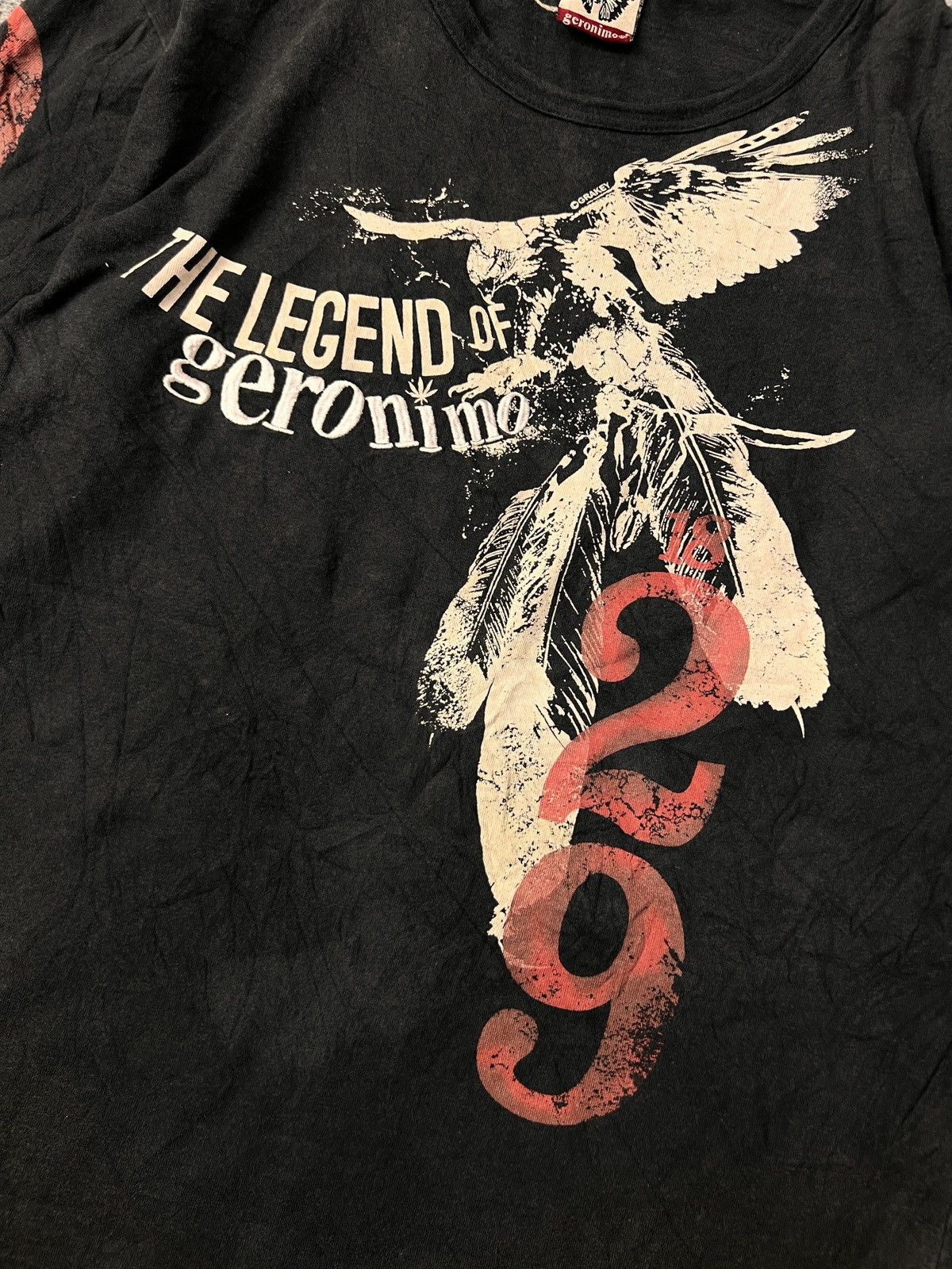 Dulcamara Japan Genorimo Grakey Feathers Tribal Ls Tshirt Size US L / EU 52-54 / 3 - 8 Thumbnail