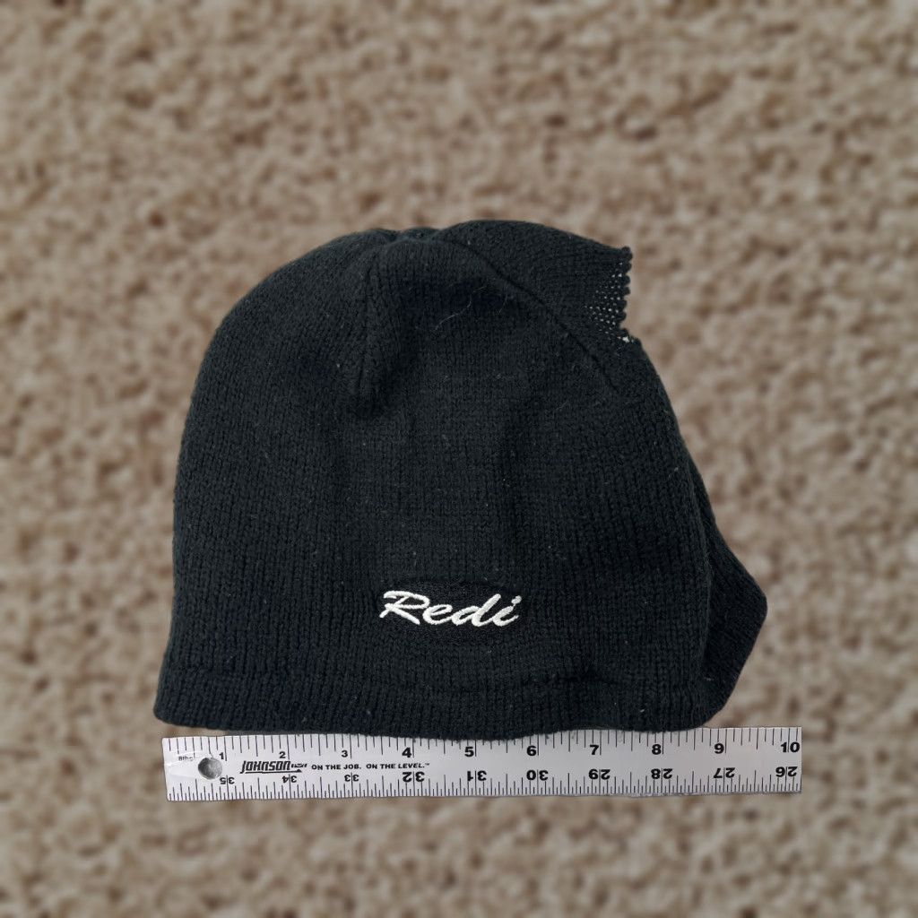 Port & Company Port & Company Beanie Hats Adult One Size Black Knit Lined Acrylic Polyester Ski Theme Mens/Unisex Size ONE SIZE - 1 Thumbnail