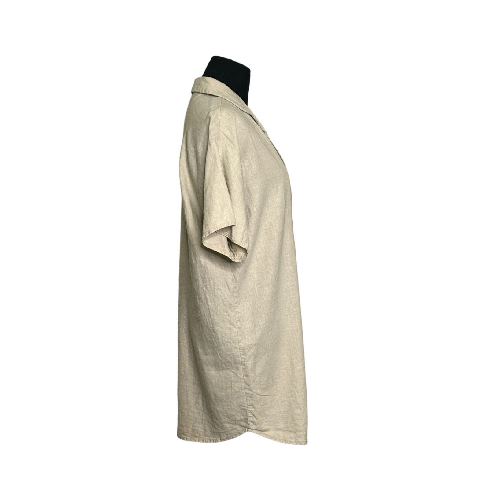 Cotton On Cotton:On beige short sleeves button shirt dress size XS Size XS / US 0-2 / IT 36-38 - 8 Thumbnail
