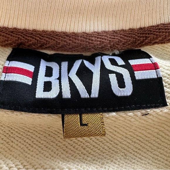 Other BKYS Lucky Charm Embroidered Butter Yellow Sweatshirt Size US L / EU 52-54 / 3 - 5 Thumbnail