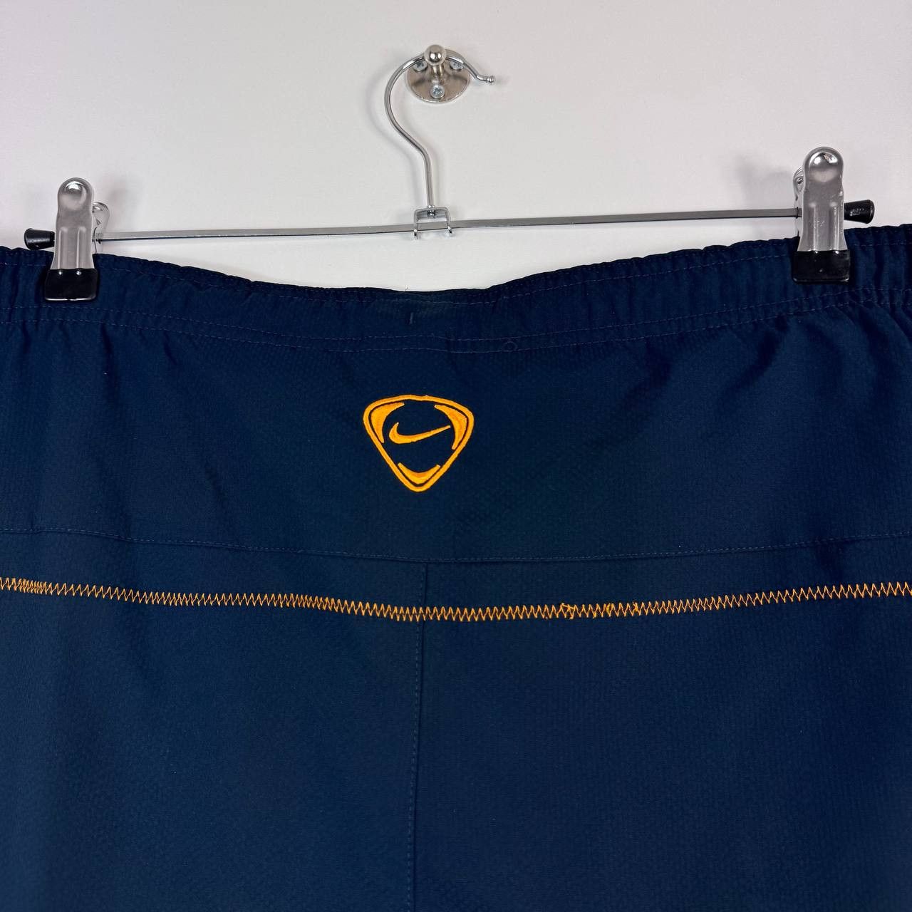 Nike Nike Swim Shorts Navy Blue Orange Vintage Athletic Beach L Size US 30 / EU 46 - 6 Thumbnail